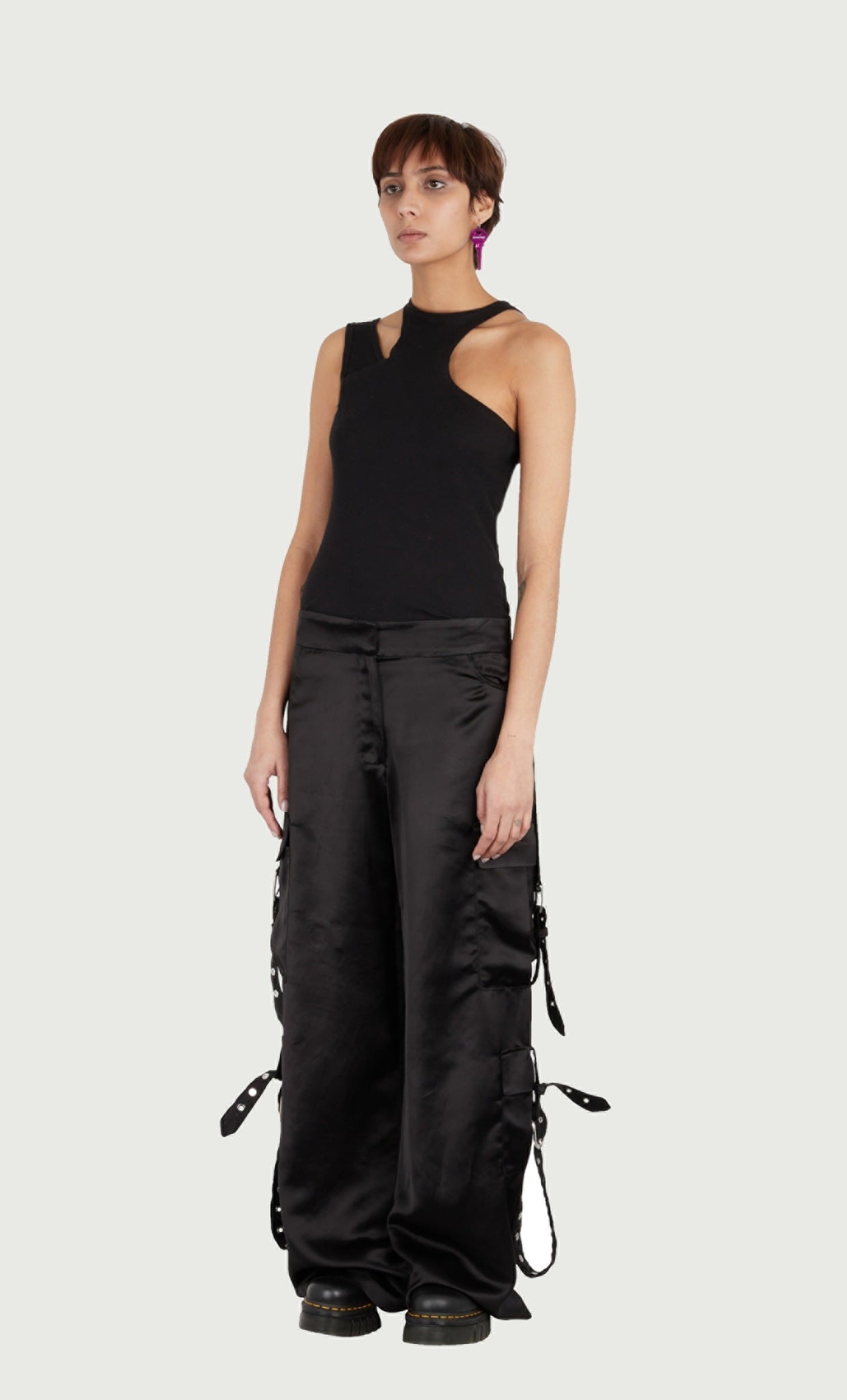 JEANNE FRIOT  CARGO BELT PANTS 