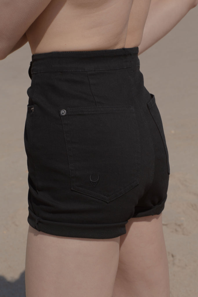 Essential High-Waisted Short Shorts