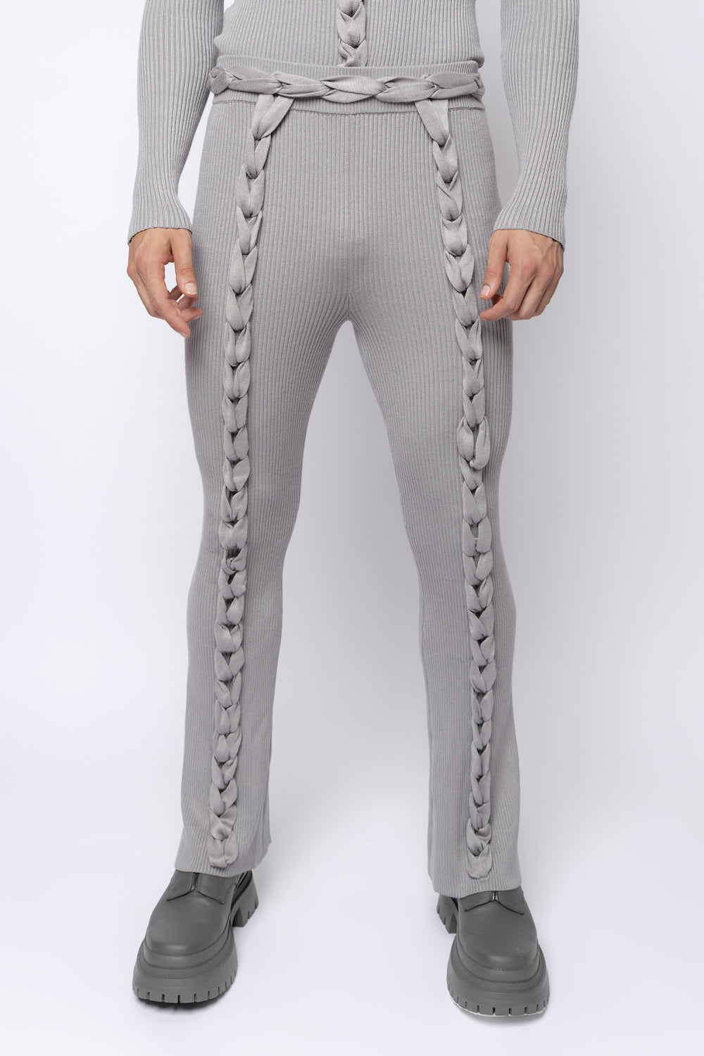 Chain Link Knitted Pants